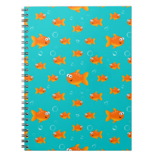 Carnet Beaucoup de poissons rouges