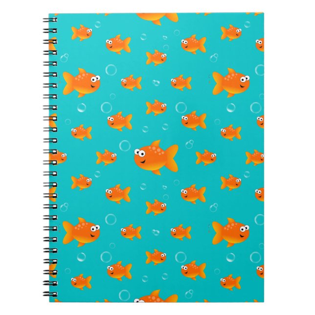 Carnet Beaucoup de poissons rouges (Devant)