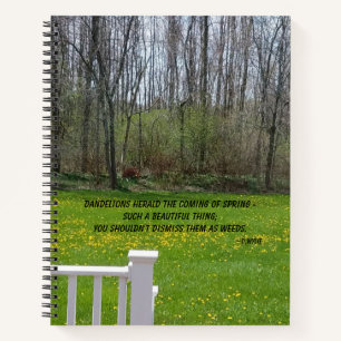 Carnet Beauté de Dandelion - Voyage