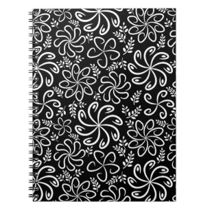 Carnet Beautiful black and white  Notebook