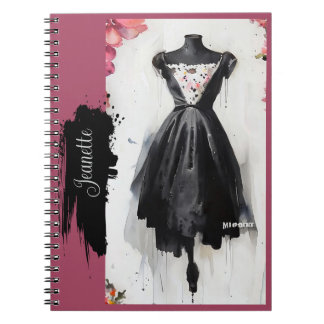 Carnet Beautiful Victorian Vintage Black and White Dress