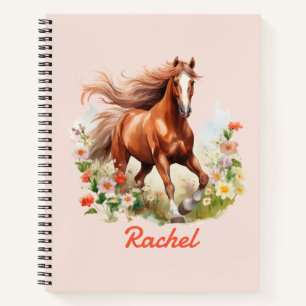 Carnet Beaux Chevaux Sauvages