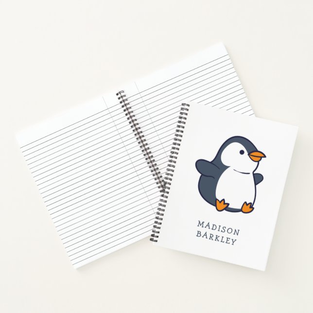 Carnet Bébé Pingouin (Intérieur)