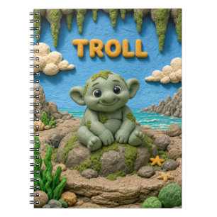Carnet Bébé Troll Mignon, Mythique
