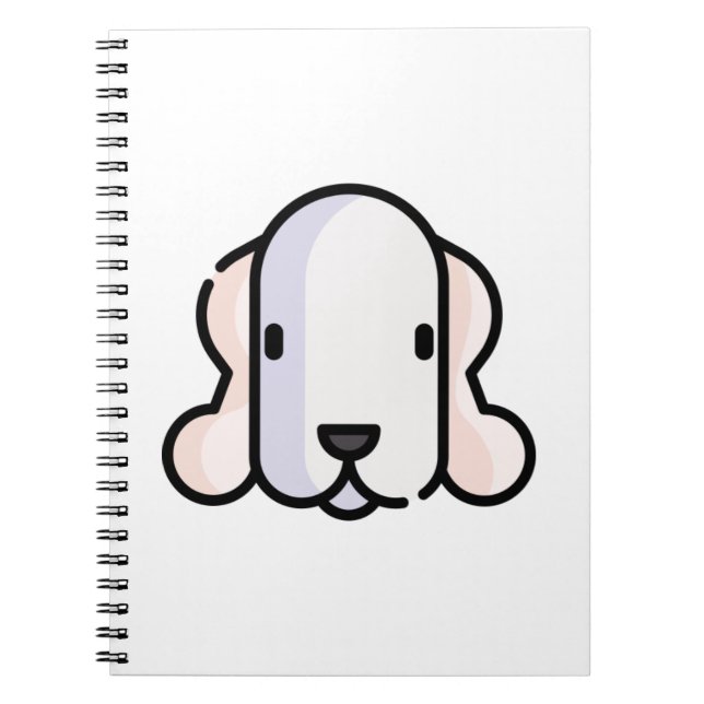 Carnet Bedlington Terrier (Devant)