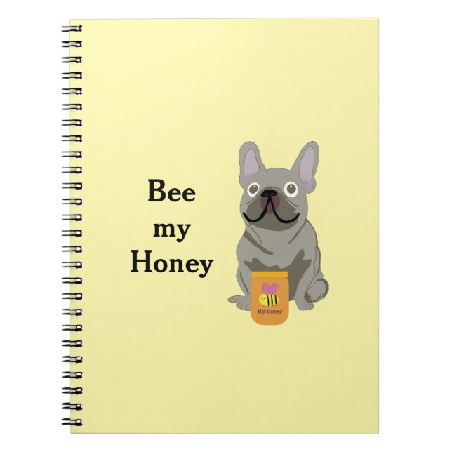 Carnet Bee my honey (Devant)