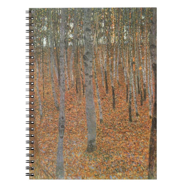 Carnet Beech Grove Gustav Klimt (Devant)