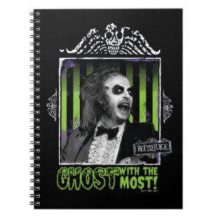 Carnet Beetlejus Portrait "Ghost With the Most"
