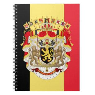 Carnet Belgium Flag & COA