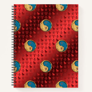 Carnet Bélier & Tigre d'eau