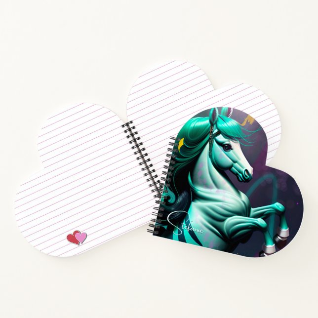 Carnet Belle 3d Spirit Pony 24 (Intérieur)