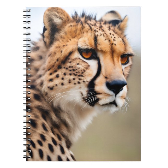 Carnet Belle Cheetah (Devant)