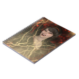 Carnet Belle Dame Vamp Style De Sorcière Parfaite Pour Ha