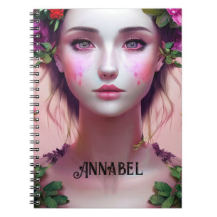Carnet Belle Ethereal Enchanted Femme Imaginaire Art