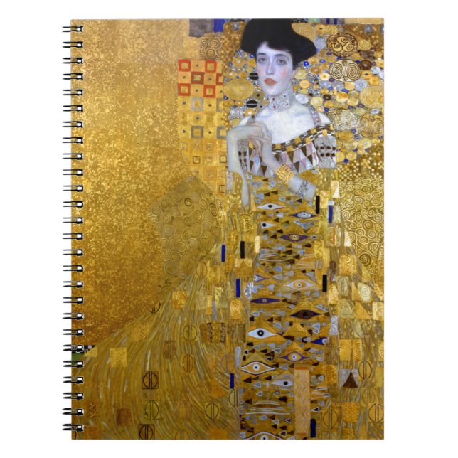 Carnet Belle La Femme en Or Gustav Klimt (Devant)