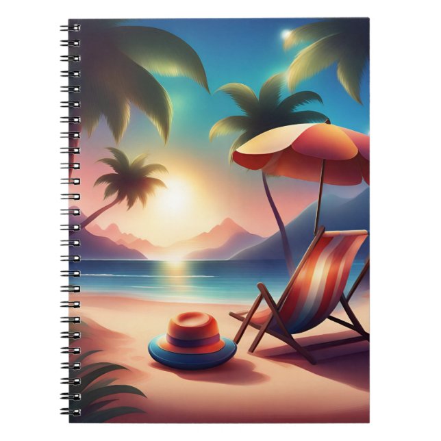 Carnet belle plage (Devant)
