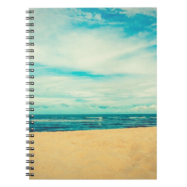 Carnet Belle plage tropicale et paysage de mer Voyage (Devant)