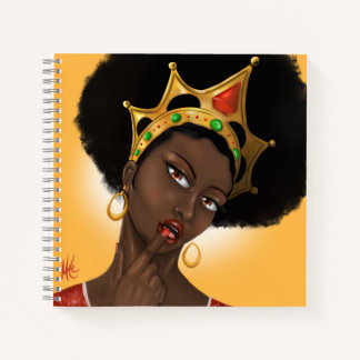 Carnet Belle Reine noire