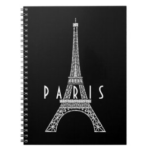 Carnet Belle tour blanche France Paris Eiffel