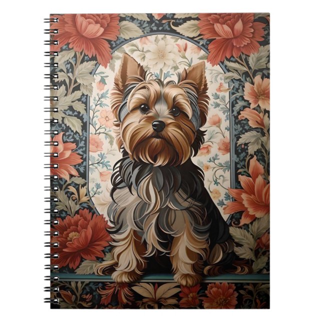 Carnet Belle Yorkie | Yorkshire Terrier Portrait (Devant)