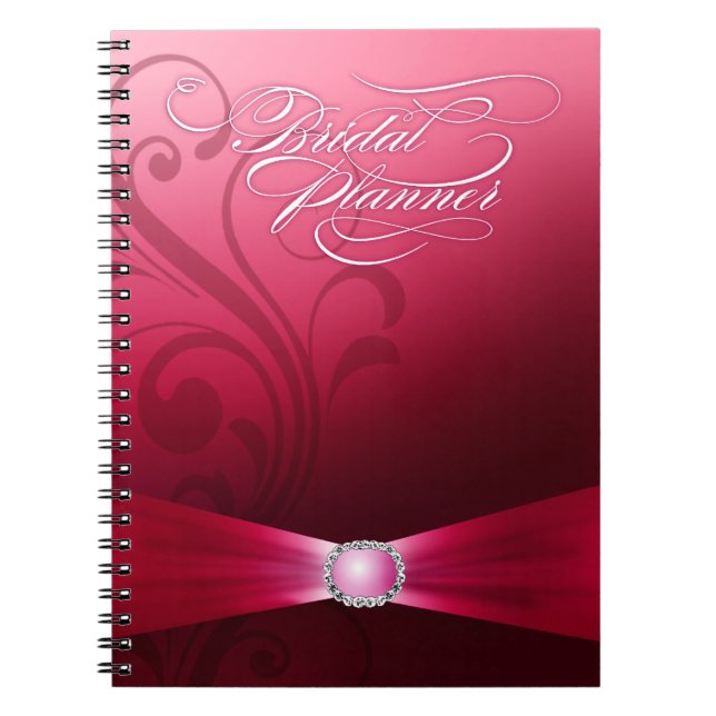 Carnet Belles roses indien du wedding planner | de (Devant)