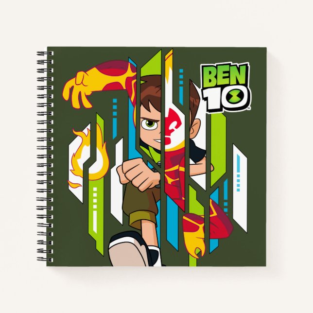 Carnet Ben 10 Transformation de l'ADN de l'hémataste (Devant)