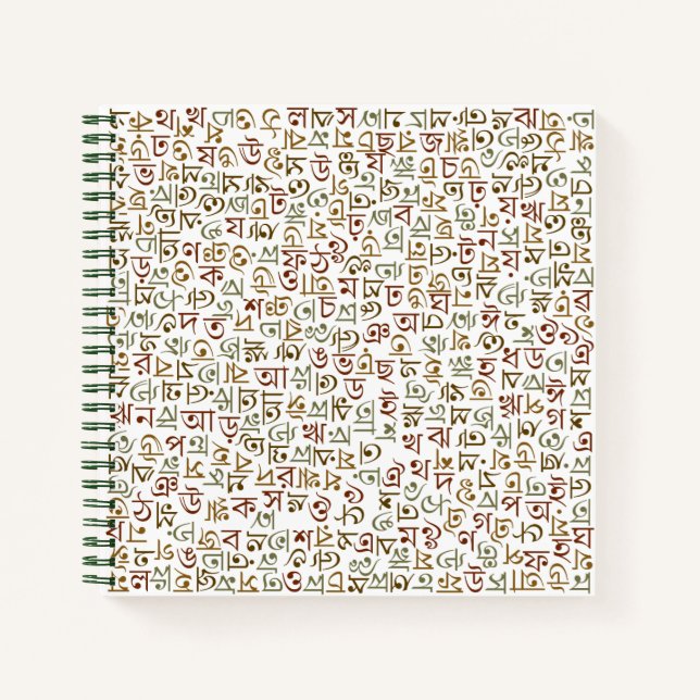 Carnet Bengali (Devant)