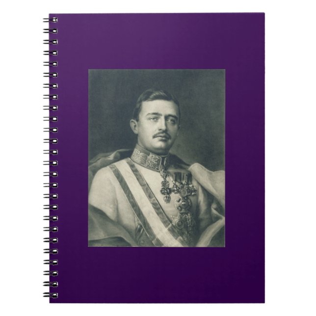 Carnet Béni Karl d'Autriche monarchiste catholique romain (Devant)