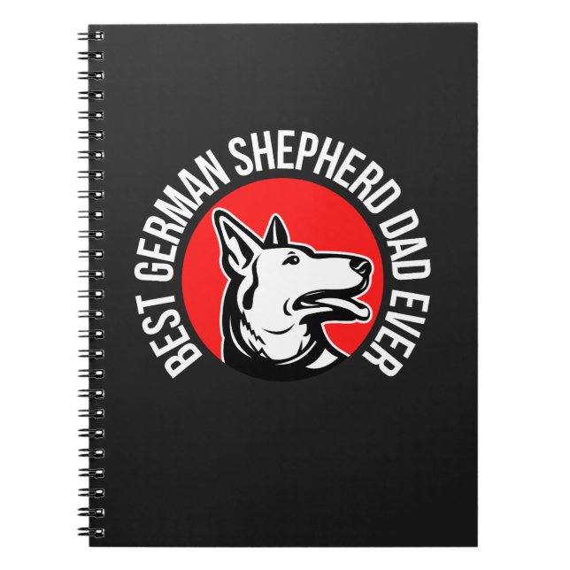 Carnet Berger allemand papa, Chien papa (Devant)