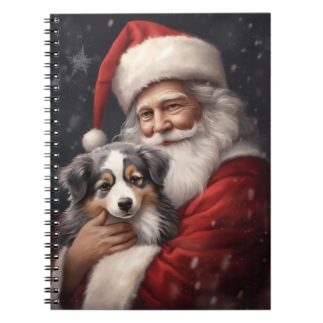 Carnet Berger australien avec Noël du Père Noël (Devant)