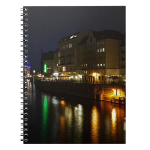 Carnet Berlin Allemagne Nuit Spree Deutschland Nacht