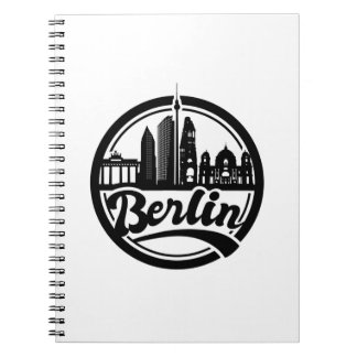 Carnet Berlin Ville Vintage Silhouette