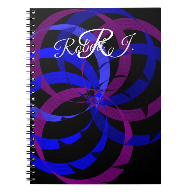 Carnet Berry Blend Geometric Spiral Notebook (Devant)