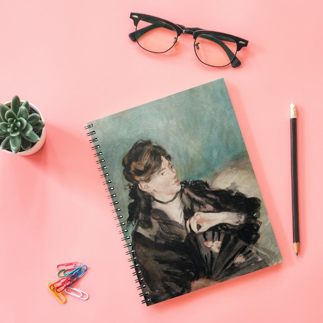 Carnet Berthe Morisot avec ventilateur | Édouard Manet (Créateur téléchargé)