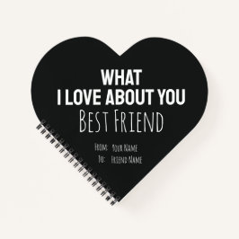 Carnet Best Friend Gifts BFF Besties Friendship Cute Cool