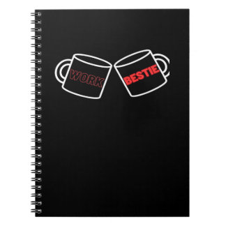 Carnet Bestie de travail le meilleur travail du monde Bes