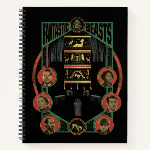 Carnet Bêtes fantastiques Salle des besoins Graphique