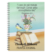 Bible Verse Citation Aquarelle Floral Oiseaux Livr