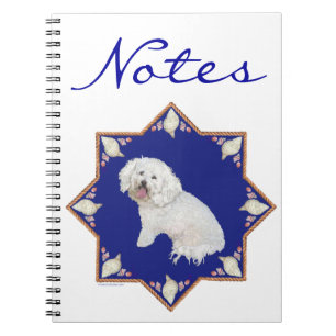 Carnet Bichon frisé nautique