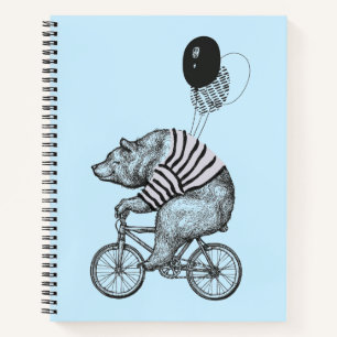 Carnet Bicyclette à ballon