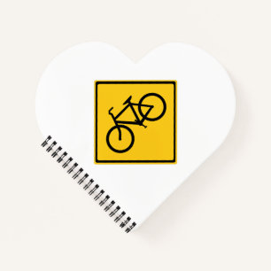 Carnet Bicyclette pour panneau routier