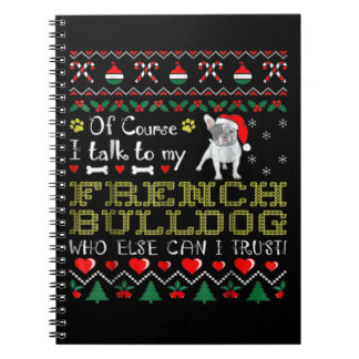Carnet Bien Sûr, Je Parle À Mon Bulldog Français