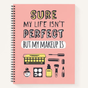 Carnet Bien sûr que mai maquillage n'est pas parfait