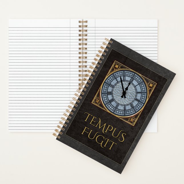 Carnet Big Ben avec texte personnalisable (À l'intérieur)