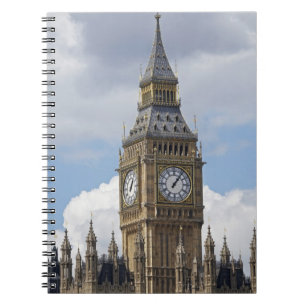 Carnet Big Ben et Houses of Parliament, Londres,
