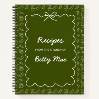 Carnet Big Blank Cookbook Write Your Own Favorite Recipe 