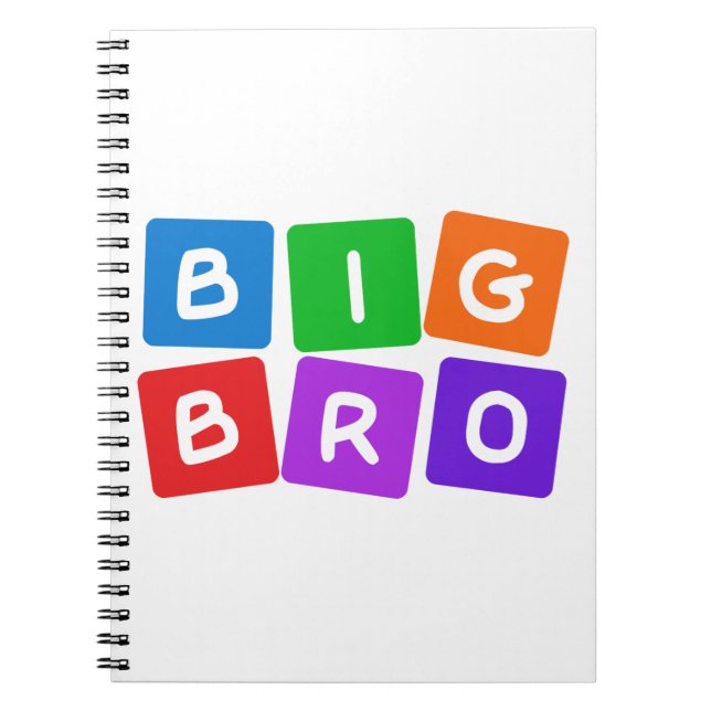 Carnet Big Bro (Devant)
