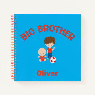 Carnet Big Brother avec Baby Brother Personnalisé