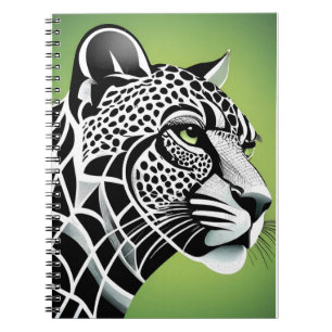 Carnet Big Cat Leopard Jaguar