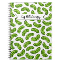 Big Dill Energy Spiral Notebook